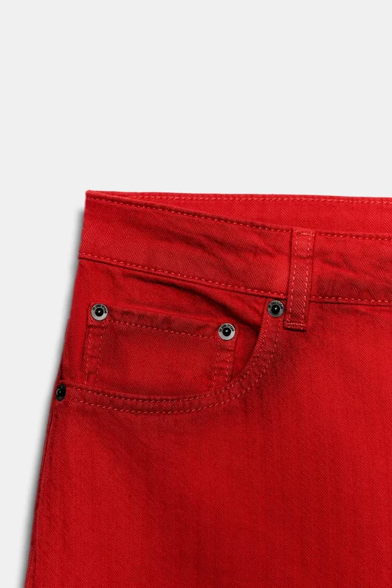 ДЖИНСЫ  С НИЗКОЙ ПОСАДКОЙ — коллекция Zara «ZW»