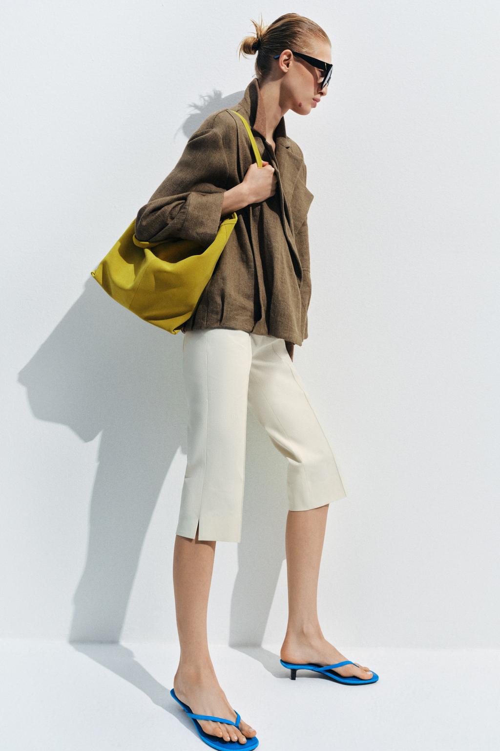 БОМБЕР ИЗ ЛЬНА С КАРМАНОМ — ZW COLLECTION