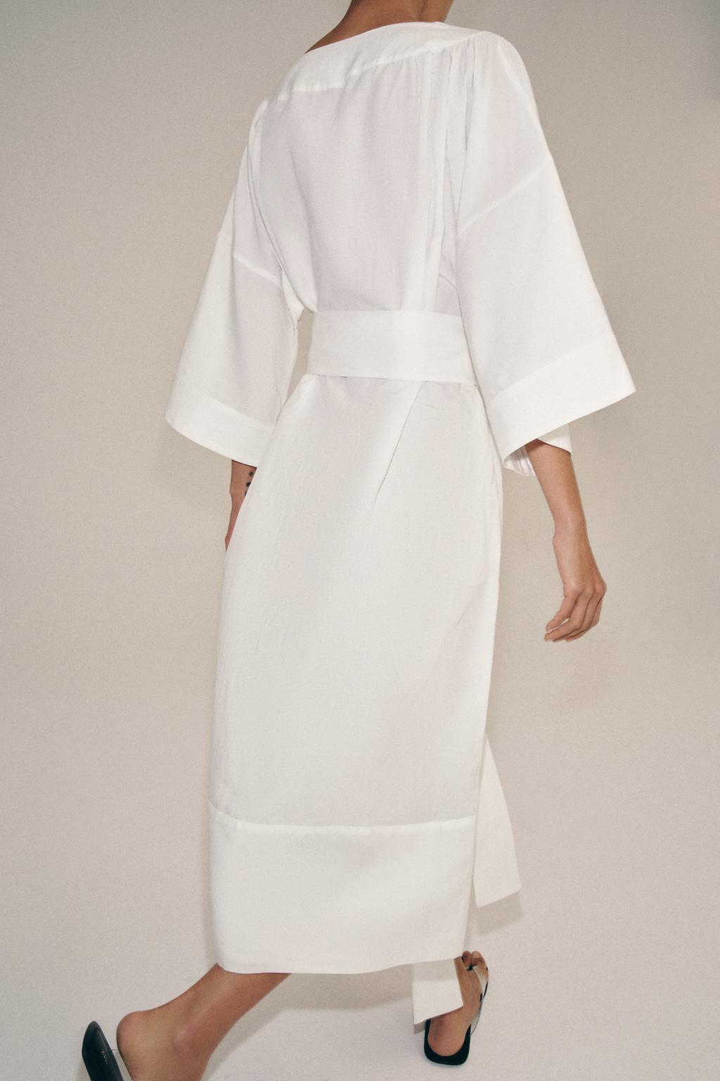 ПЛАТЬЕ-ТУНИКА С ПОЯСОМ — ZW COLLECTION