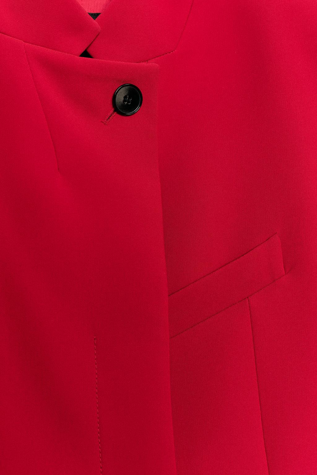 УКОРОЧЕННЫЙ БЛЕЙЗЕР С КОРОТКИМИ РУКАВАМИ — ZW COLLECTION