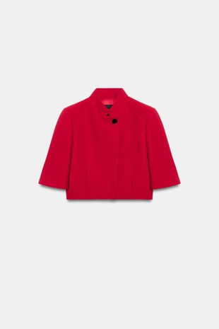 Укороченный блейзер с короткими рукавами — Zw Collection- Заказать в России