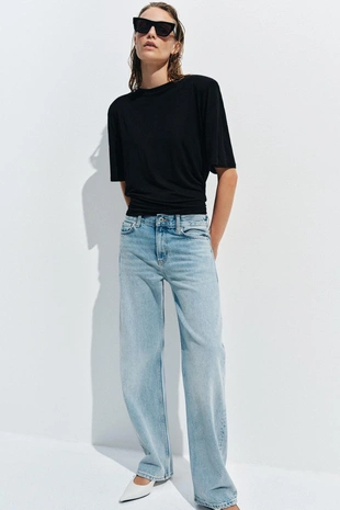 Джинсы прямого кроя с низкой посадкой — Zw Collection