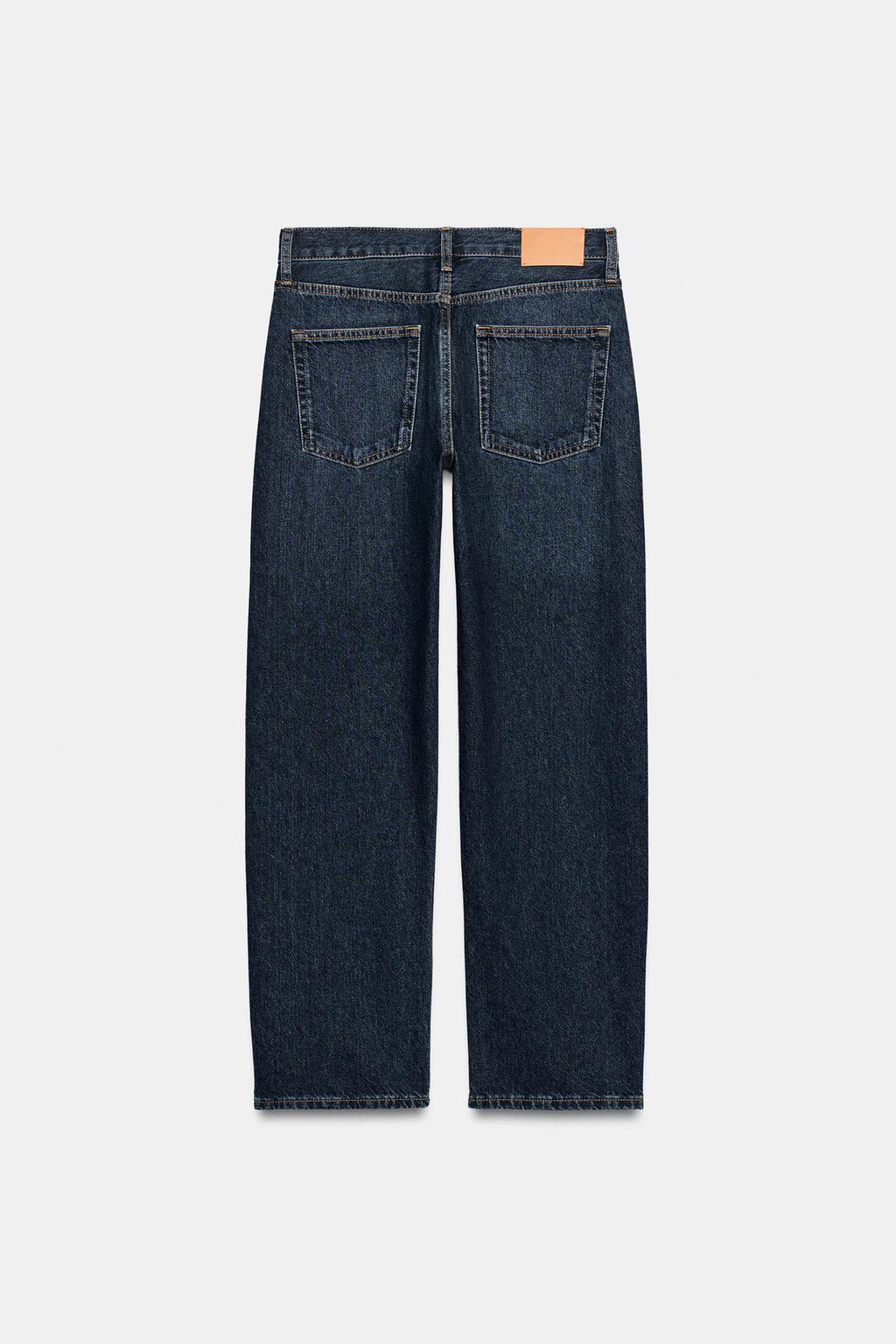 ДЖИНСЫ ПРЯМОГО КРОЯ С НИЗКОЙ ПОСАДКОЙ — ZW COLLECTION