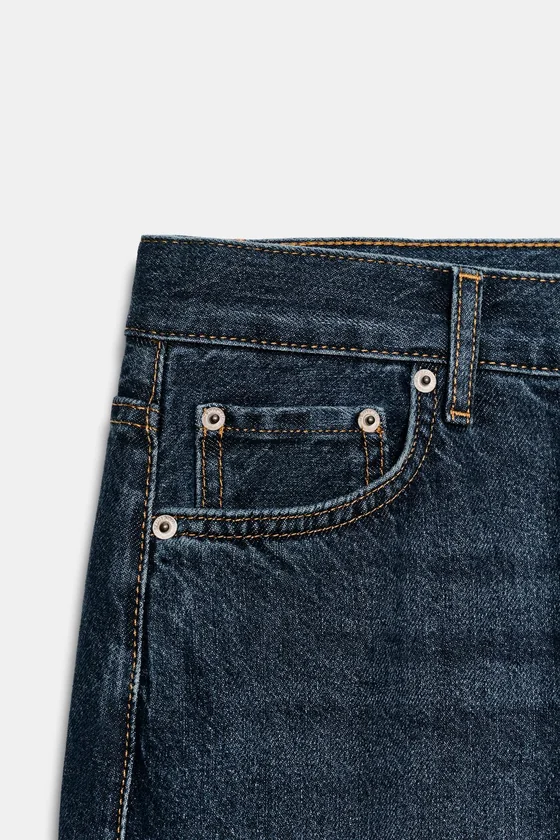 ДЖИНСЫ ПРЯМОГО КРОЯ С НИЗКОЙ ПОСАДКОЙ — коллекция Zara «ZW»