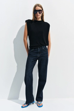 Джинсы прямого кроя с низкой посадкой — Zw Collection- Заказать в России