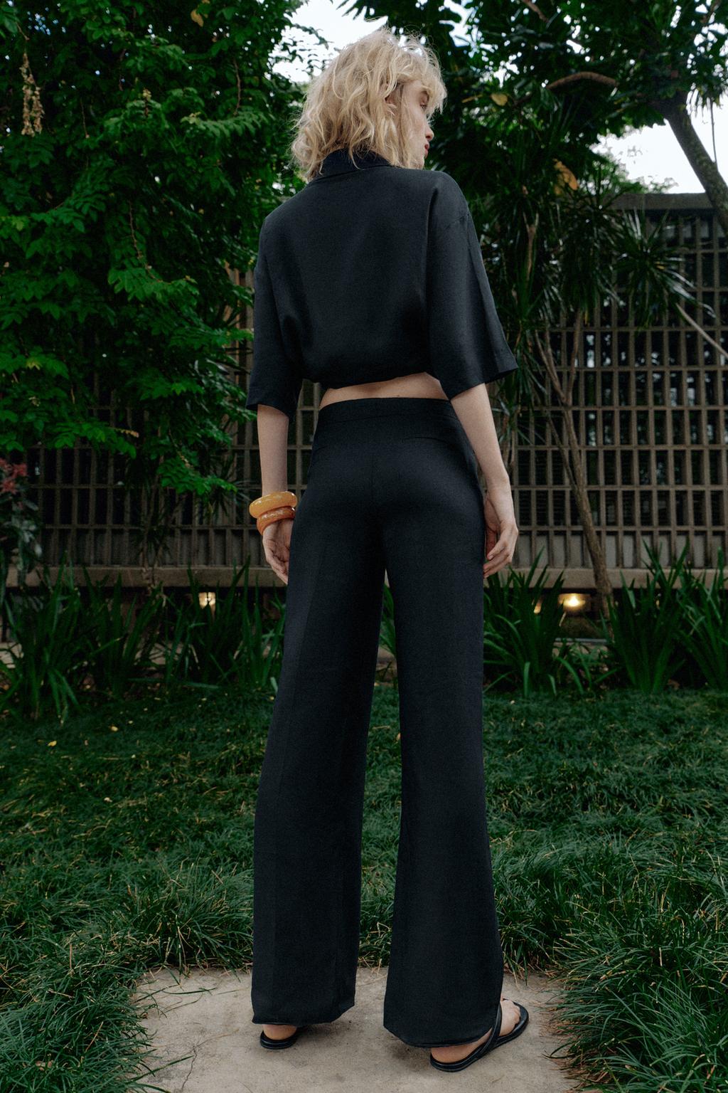 БРЮКИ-САФАРИ ИЗ ЛЬНА