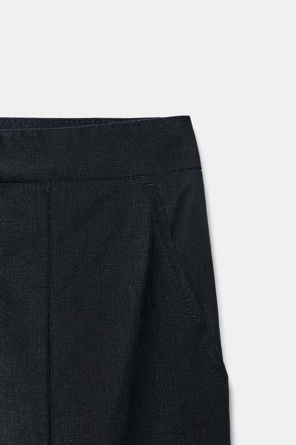 БРЮКИ-САФАРИ ИЗ ЛЬНА