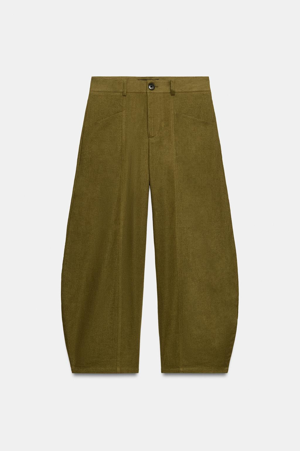 БРЮКИ BALLOON ИЗ ЛЬНА