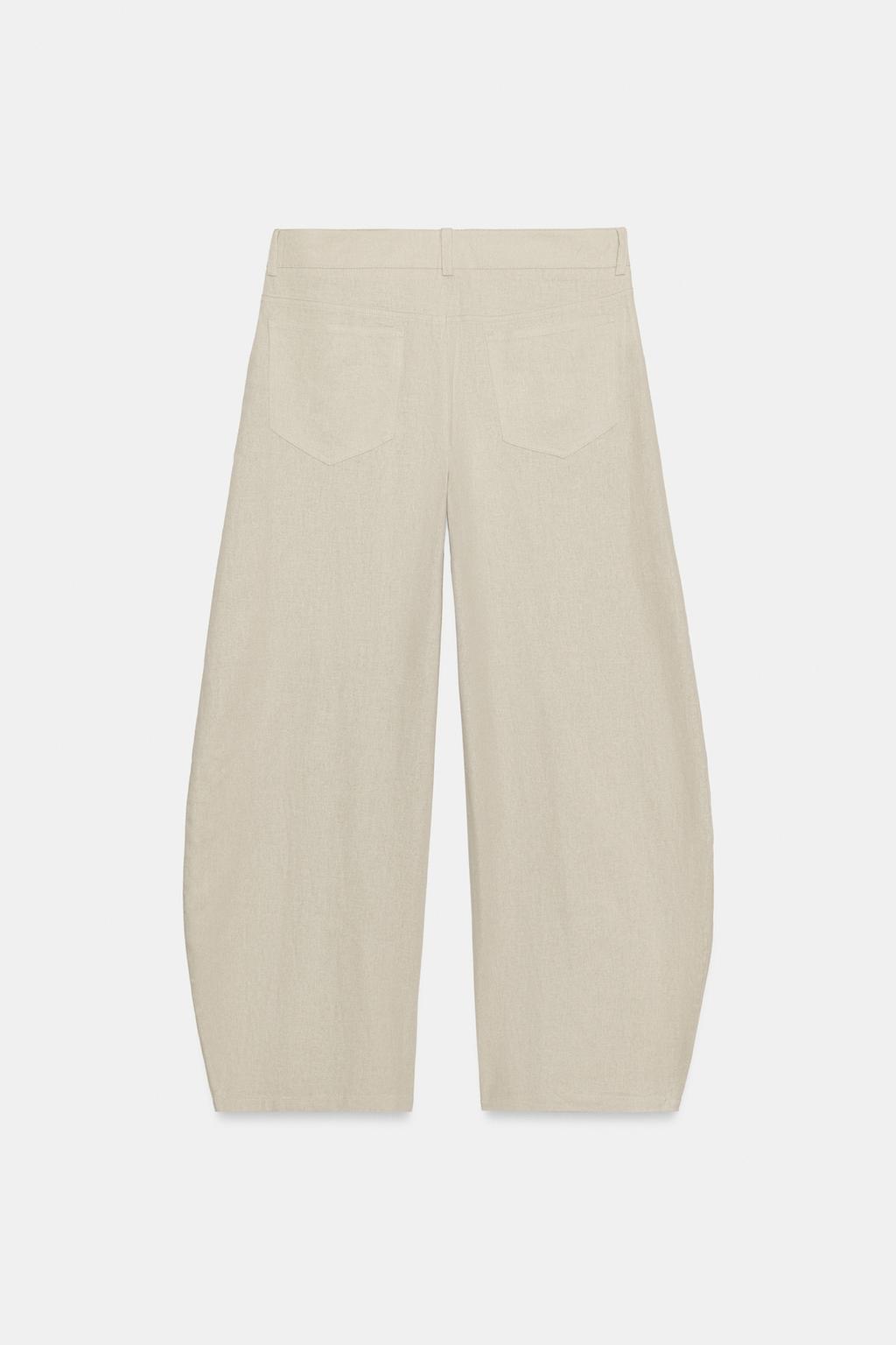 БРЮКИ BALLOON ИЗ ЛЬНА