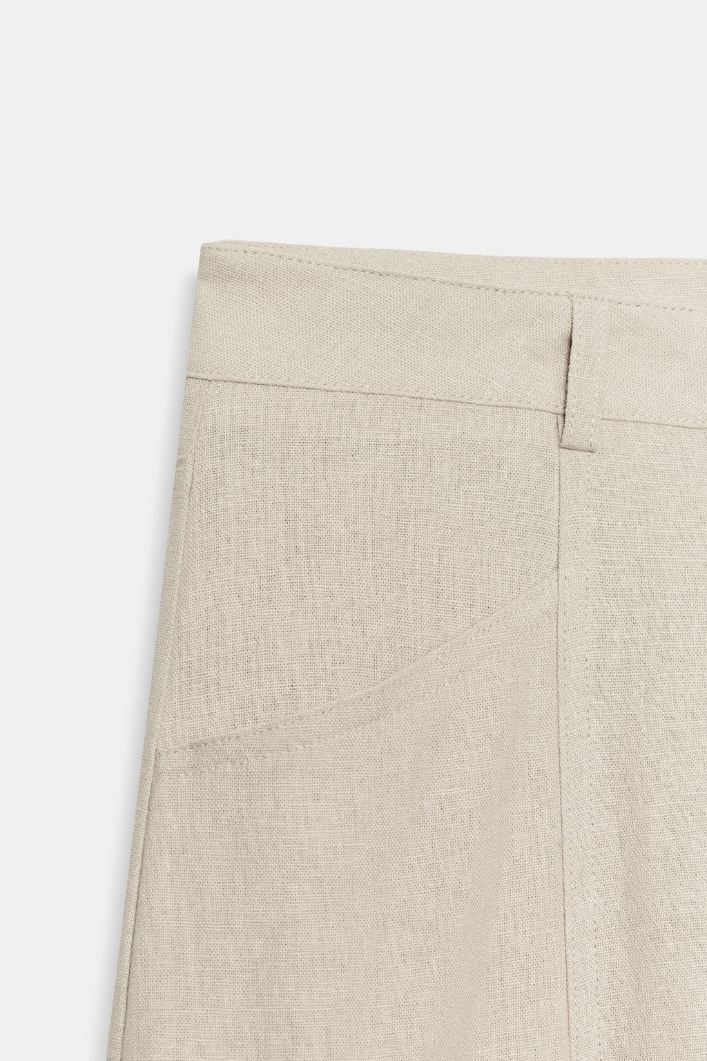 БРЮКИ BALLOON ИЗ ЛЬНА