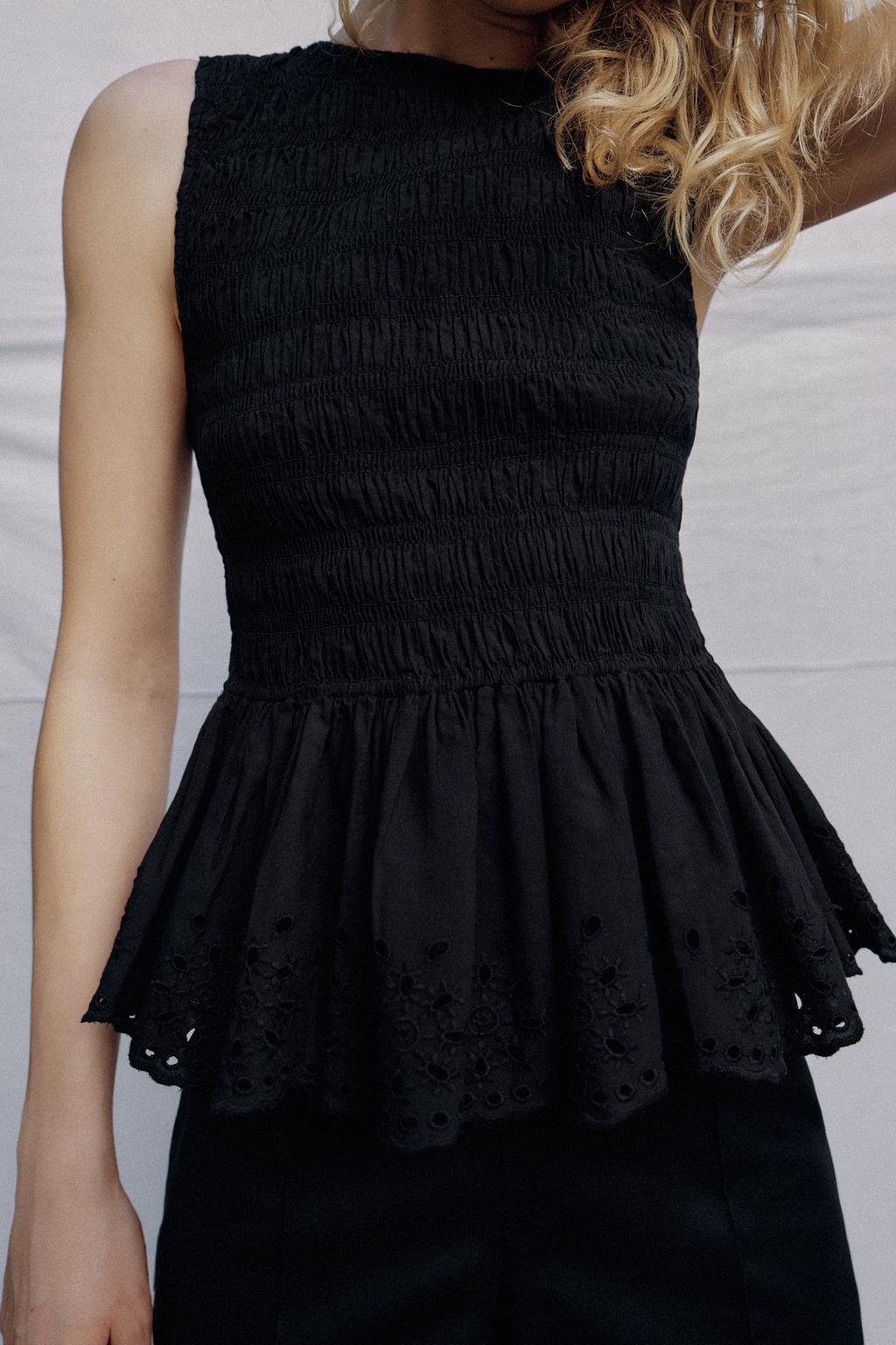 ТОП С ВАФЕЛЬНОЙ ТКАНЬЮ