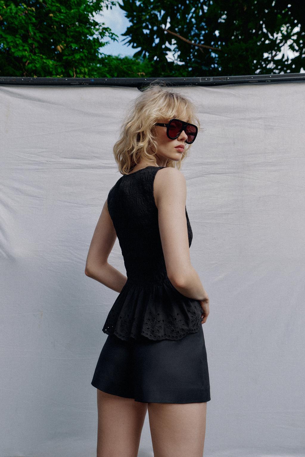 ТОП С ВАФЕЛЬНОЙ ТКАНЬЮ