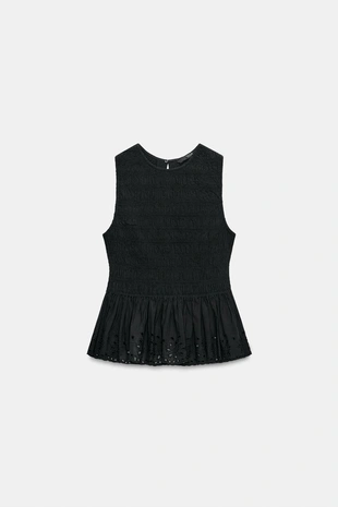 Топ с вафельной тканью- Заказать в России