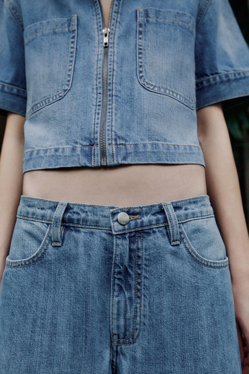 ДЖИНСЫ Z1975 WIDE LEG С ВЫСОКОЙ ПОСАДКОЙ