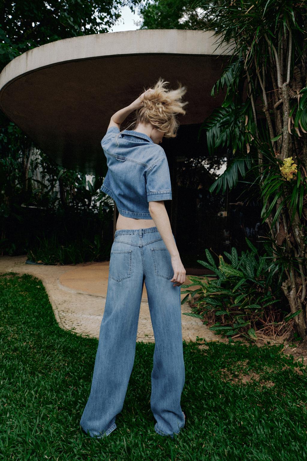 ДЖИНСЫ Z1975 WIDE LEG С ВЫСОКОЙ ПОСАДКОЙ