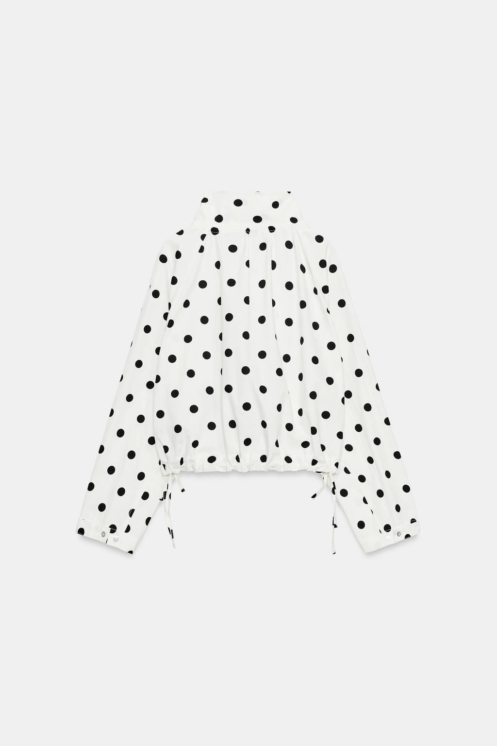 КУРТКА В ГОРОШЕК