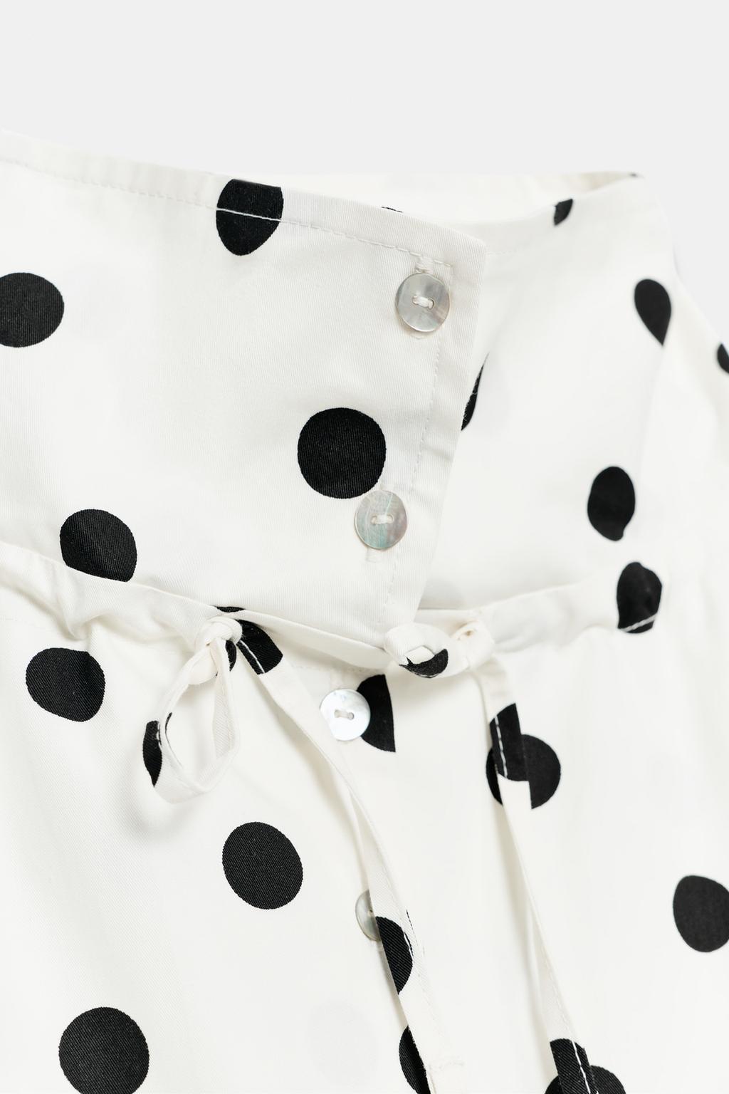 КУРТКА В ГОРОШЕК