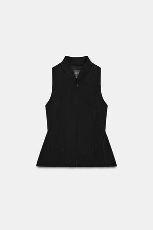 Облегающий жилет объемного кроя- Заказать в России