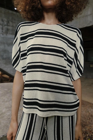 Топ в стиле рустик с рукавами-крылышками- Заказать в России