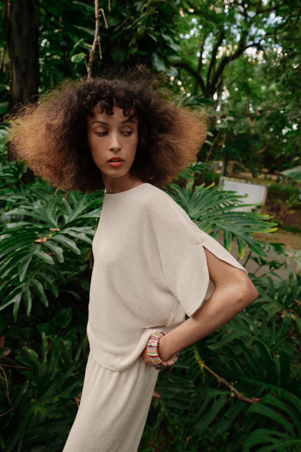 ТОП В СТИЛЕ РУСТИК С РУКАВАМИ-КРЫЛЫШКАМИ