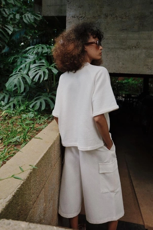 Толстовка с короткими рукавами