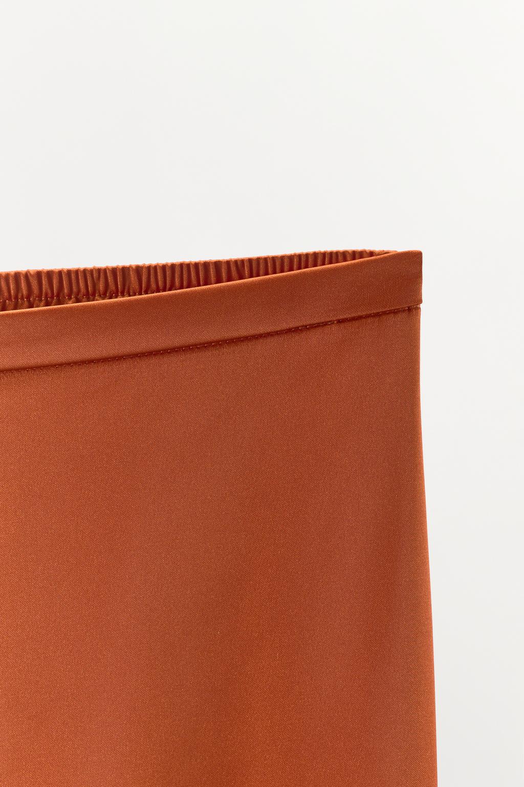 АТЛАСНЫЕ БРЮКИ С ВЫШИВКОЙ