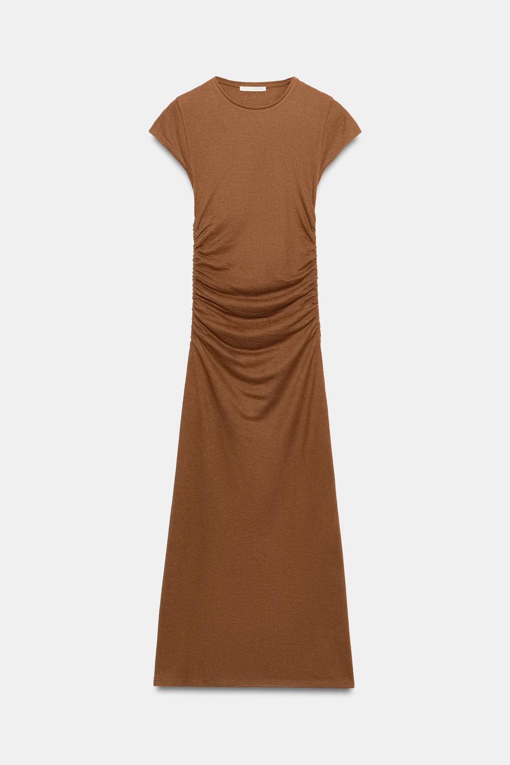 ПЛАТЬЕ МИДИ СО СБОРКАМИ