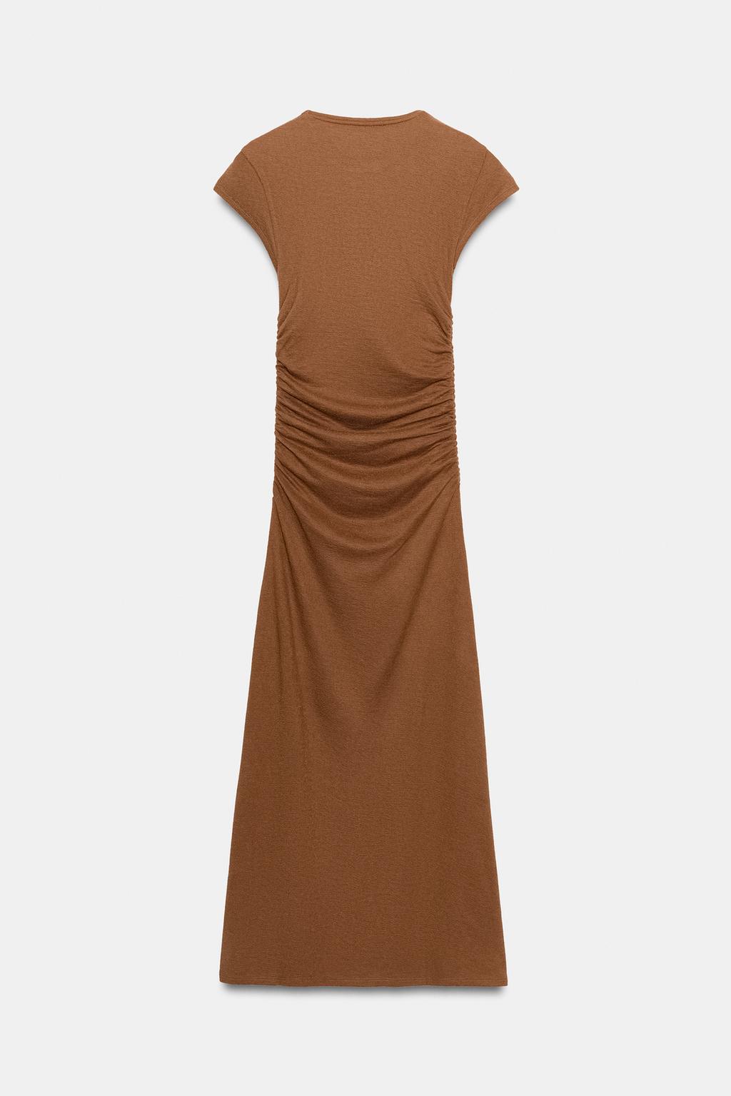 ПЛАТЬЕ МИДИ СО СБОРКАМИ