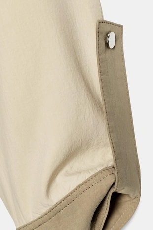 Комбинированная стеганая куртка- Заказать в России