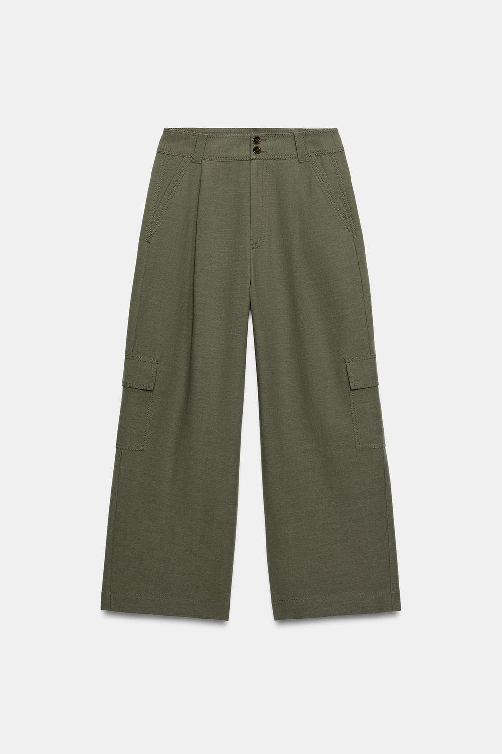 БРЮКИ КАРГО ПРЯМОГО КРОЯ