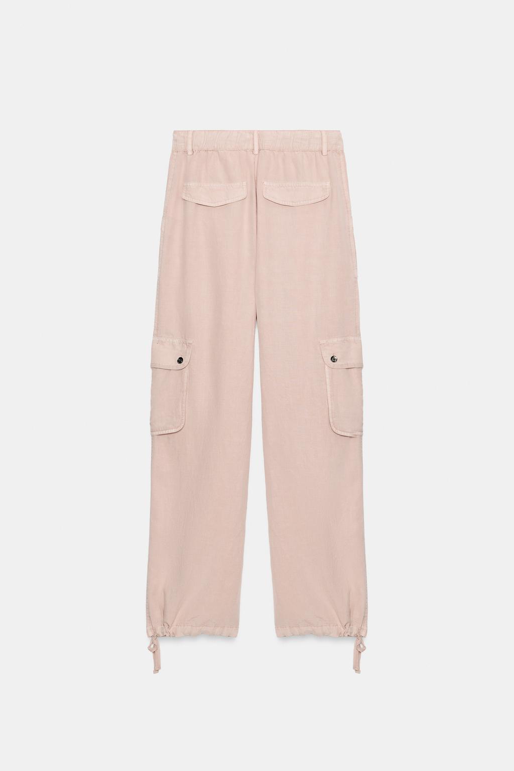 БРЮКИ КАРГО С ЭФФЕКТОМ ПОТЕРТОСТИ