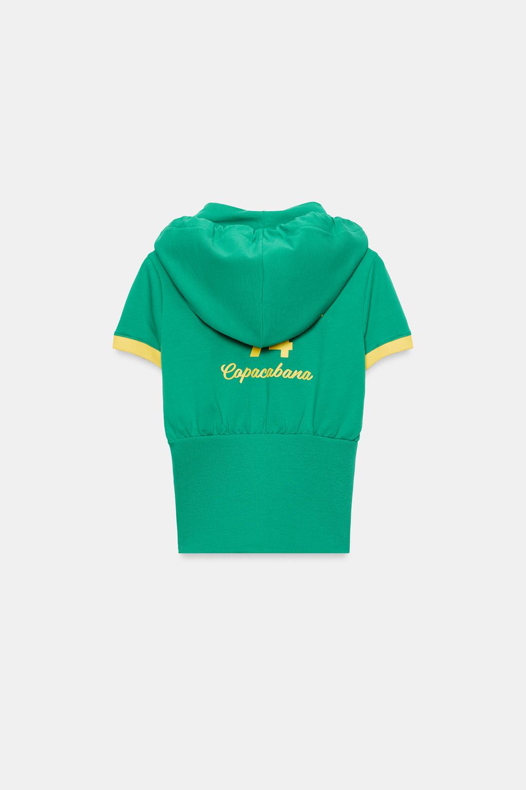 ТОП С КАПЮШОНОМ НА МОЛНИИ