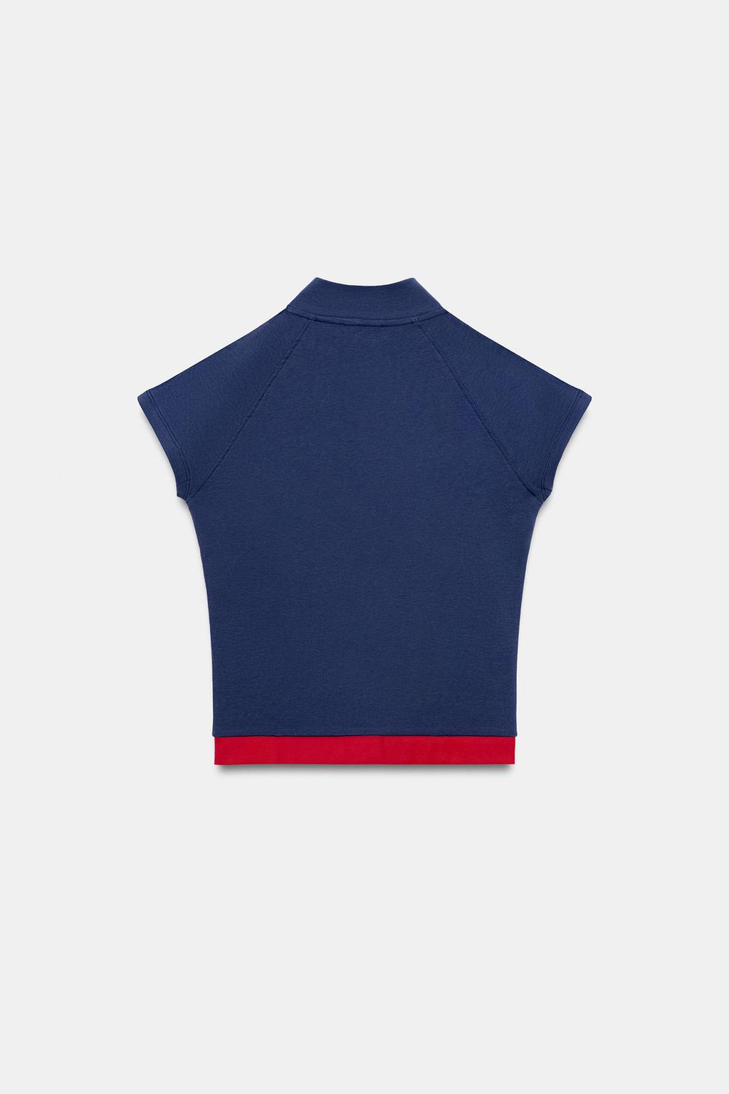 ТОП С МОЛНИЕЙ И НАДПИСЬЮ