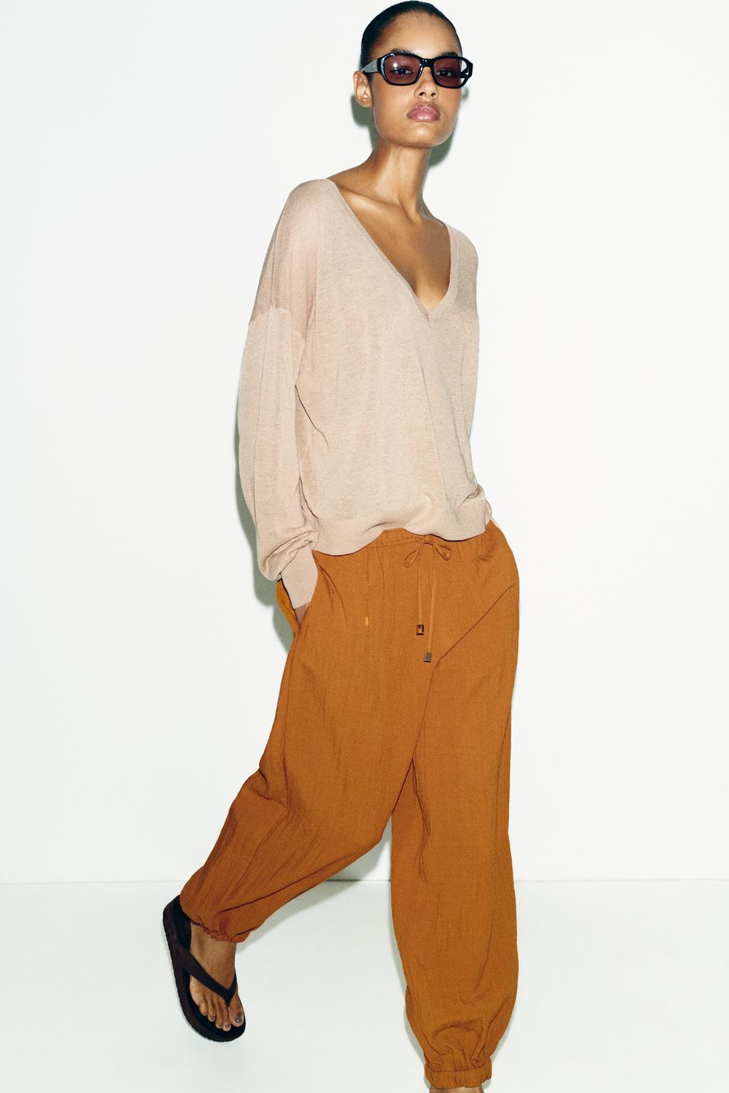 ШИРОКИЕ БРЮКИ НА РЕЗИНКЕ