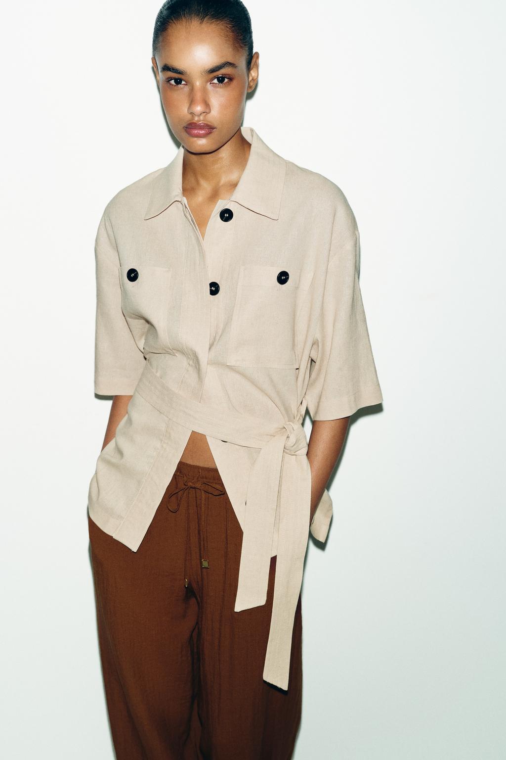 БРЮКИ-БАГГИ С ЭЛАСТИЧНЫМ ПОЯСОМ