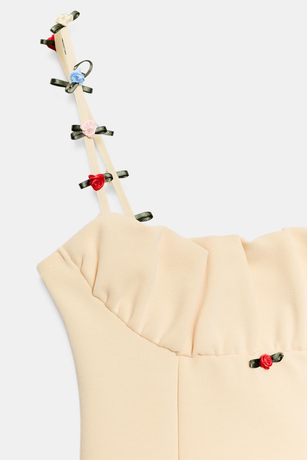 ТОП-КОРСЕТ С ЦВЕТОЧНЫМ УЗОРОМ