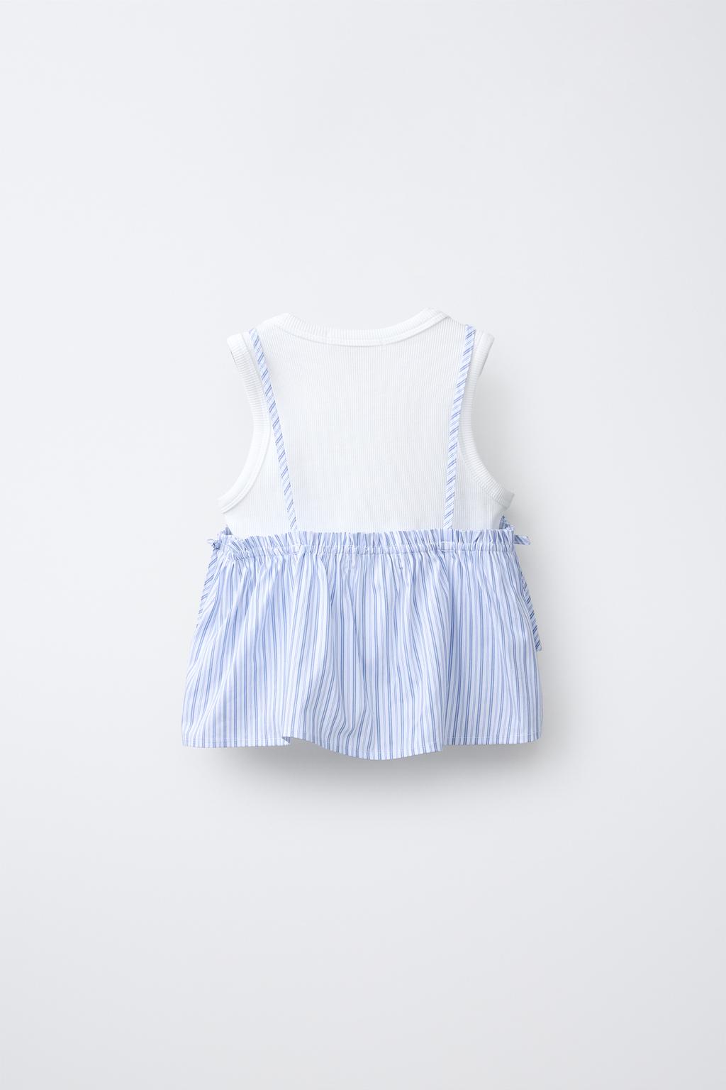 ТОП В ПОЛОСКУ С ТОПОМ В РУБЧИК