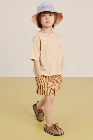 Полосатые терри бермуды- Заказать в России