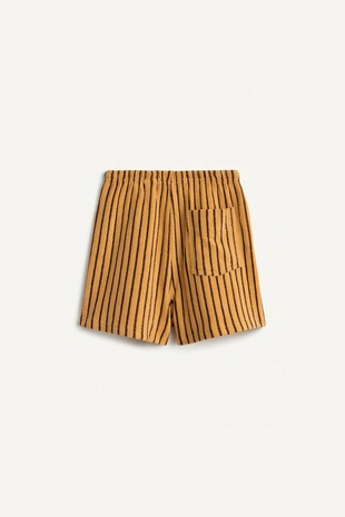 Полосатые терри бермуды- Заказать в России