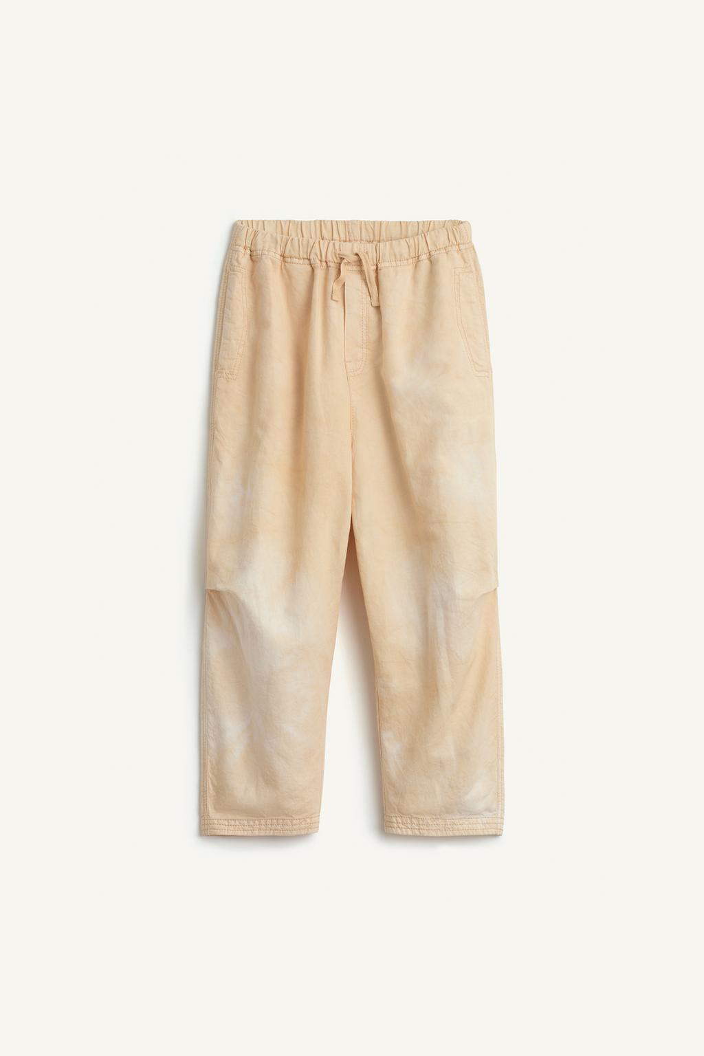 Брюки с техникой тай-дай