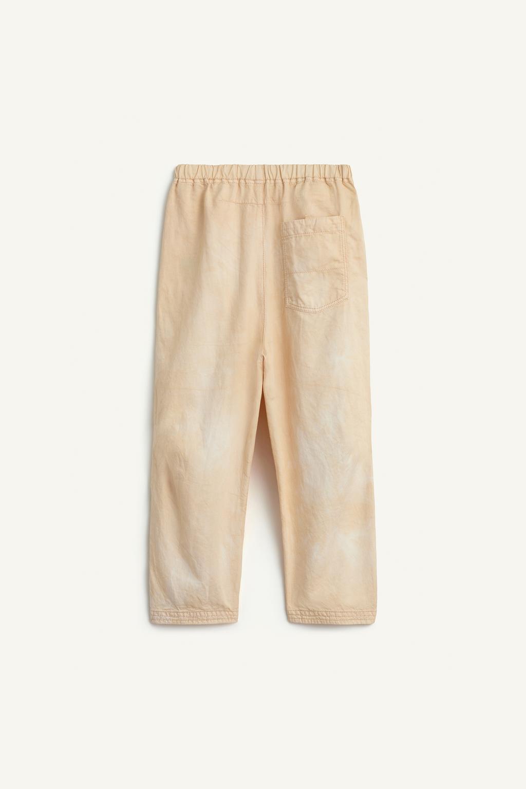 Брюки с техникой тай-дай