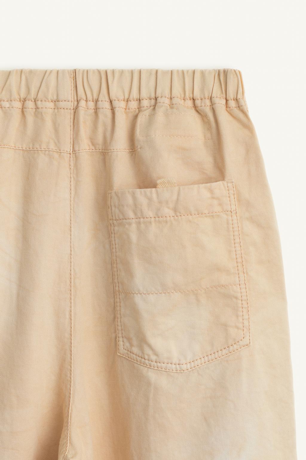 Брюки с техникой тай-дай