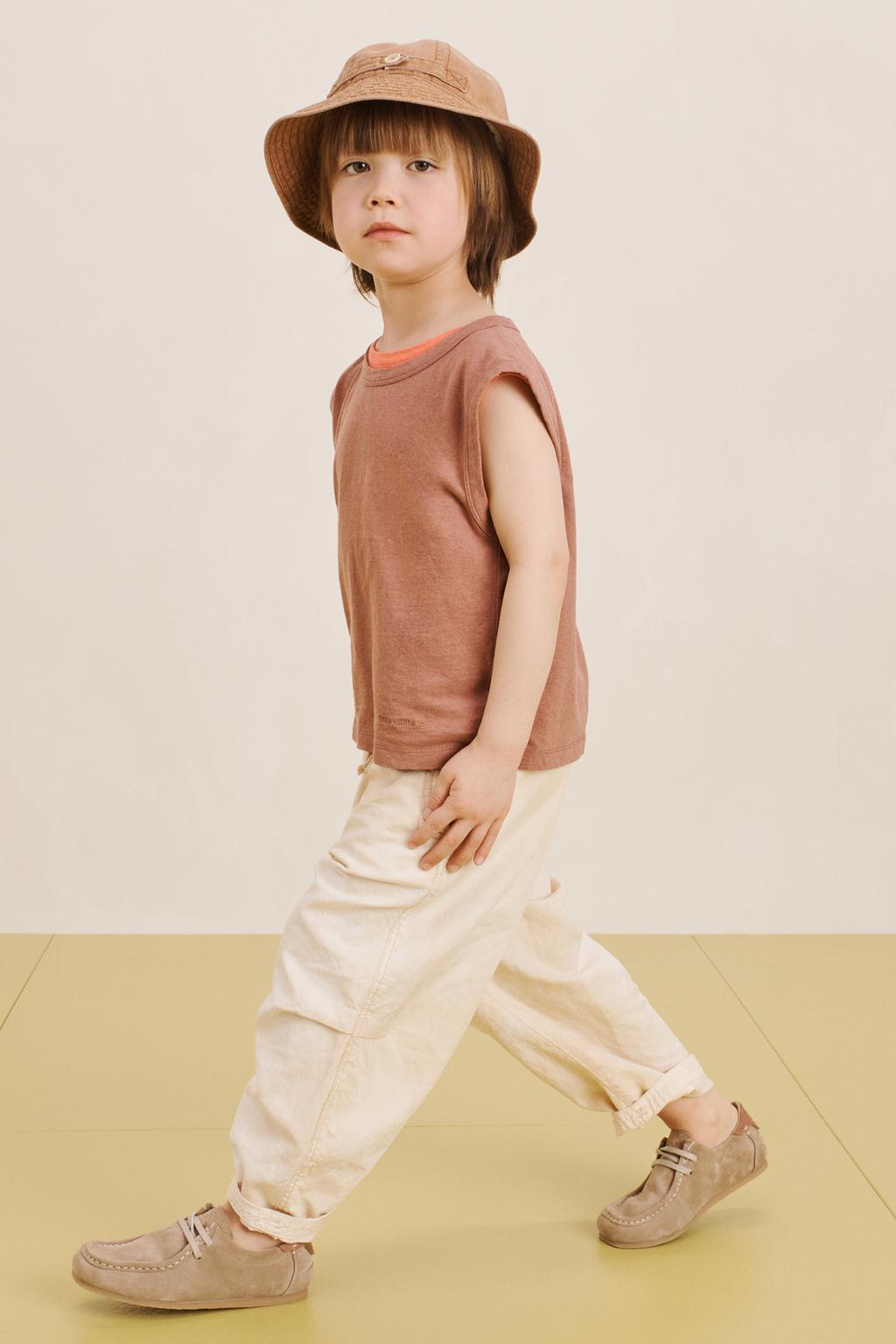 Брюки с техникой тай-дай