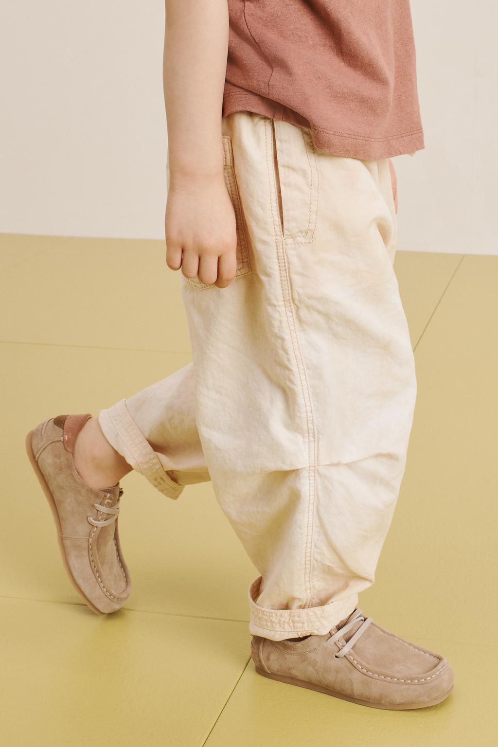 Брюки с техникой тай-дай