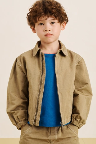 Бомбер 16 из смесовой ткани- Заказать в России