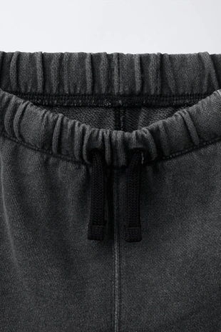 Шорты из мягкой ткани с этикеткой- Заказать в России