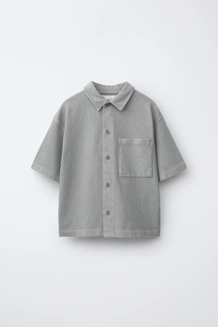 Комплект из рубашки и шортов-бермудов, окрашенный в готовом виде- Заказать в России