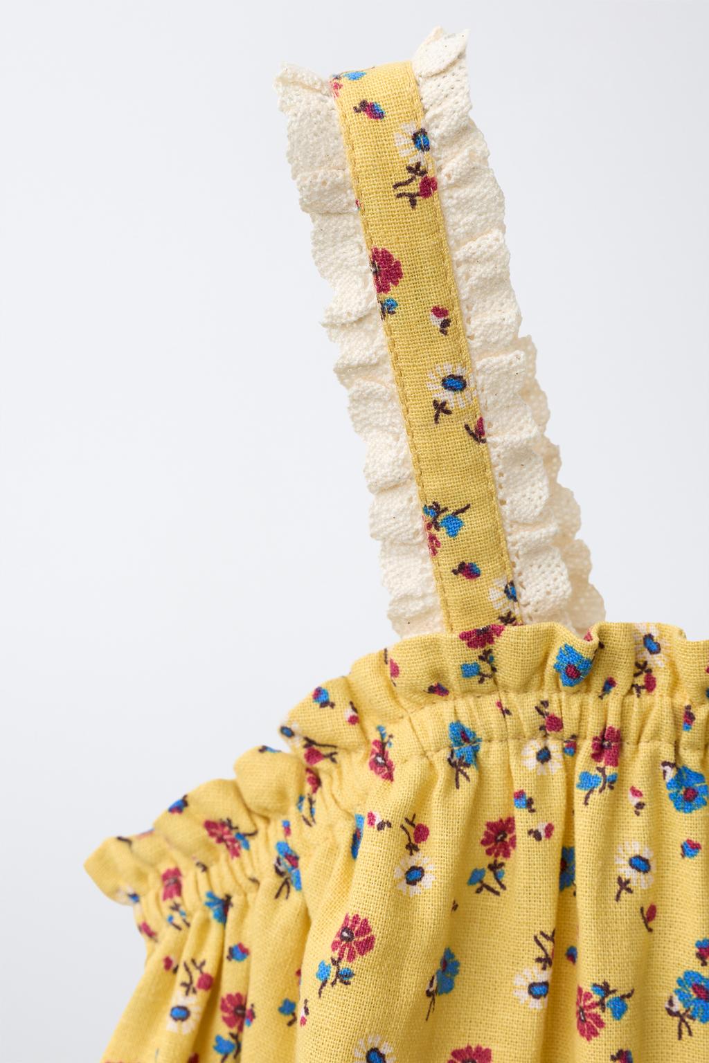 ТОП ИЗ СМЕСОВОГО ЛЬНА С ЦВЕТОЧНЫМ ПРИНТОМ