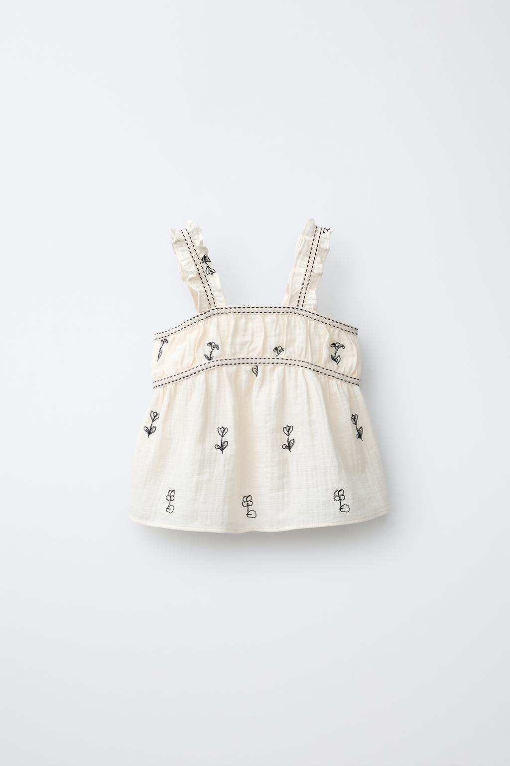 ТОП С ВЫШИВКОЙ И ТЕКСТУРОЙ