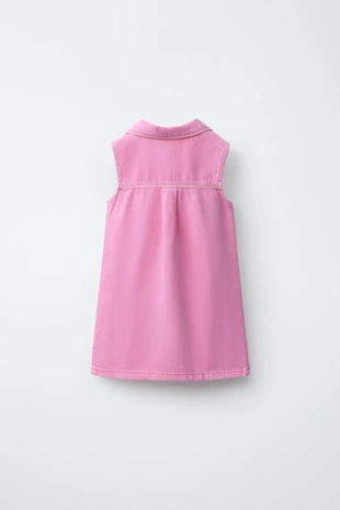 Джинсовое платье-скейтер- Заказать в России